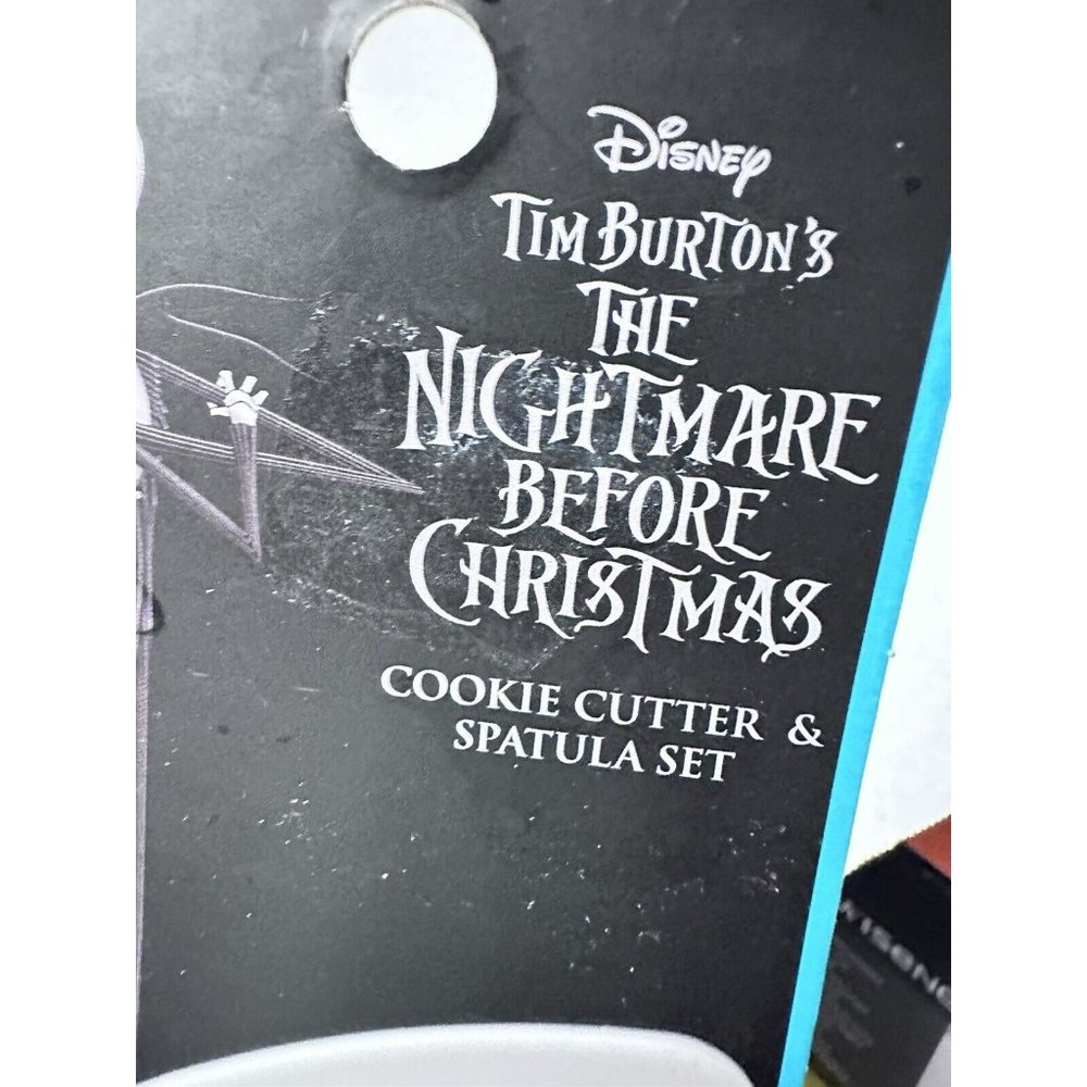 Tim Burton The Nightmare Before Christmas‎ Cookie Cutter & Spatula Set Disney - Picture 8 of 8